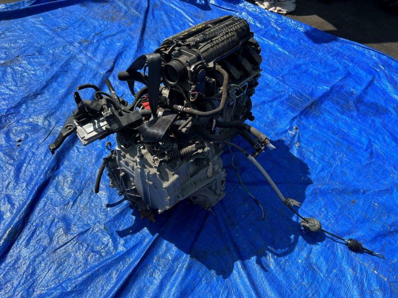 Двигатель HONDA FIT GE8 L15A SET-TRANSMISSION 5 ракурс