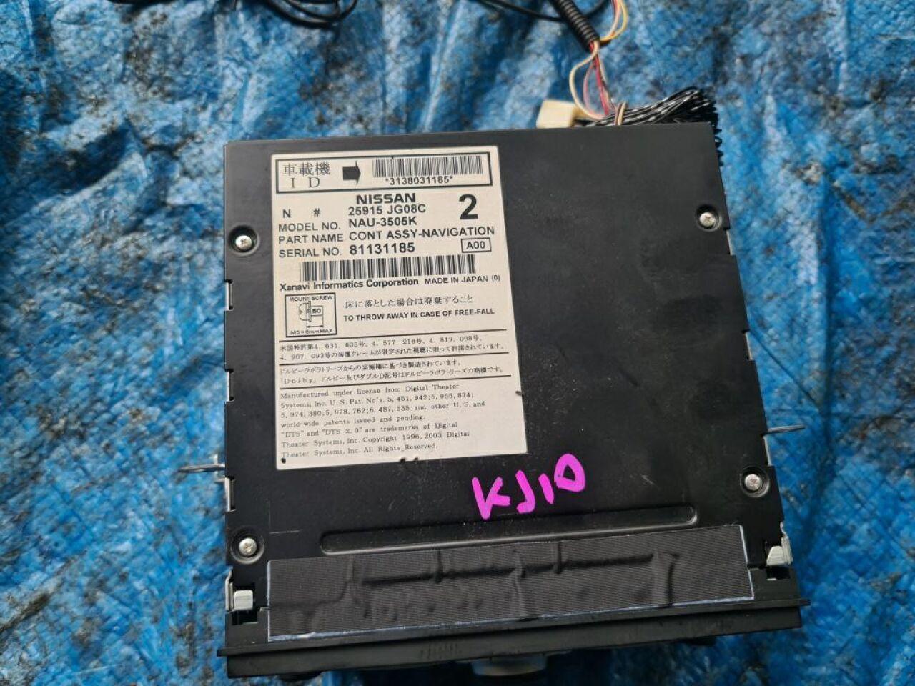 Магнитофон NISSAN DUALIS KJ10 25915JG08C 2 ракурс