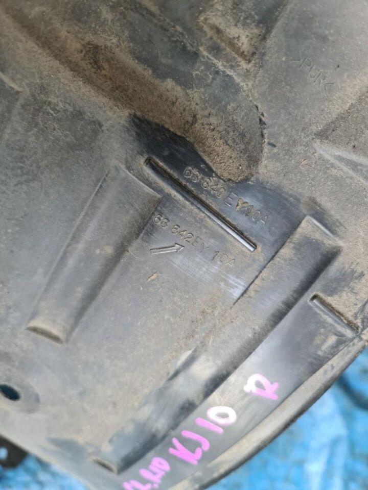 Подкрылок правый передний NISSAN DUALIS KJ10 63842EY10A 4 ракурс