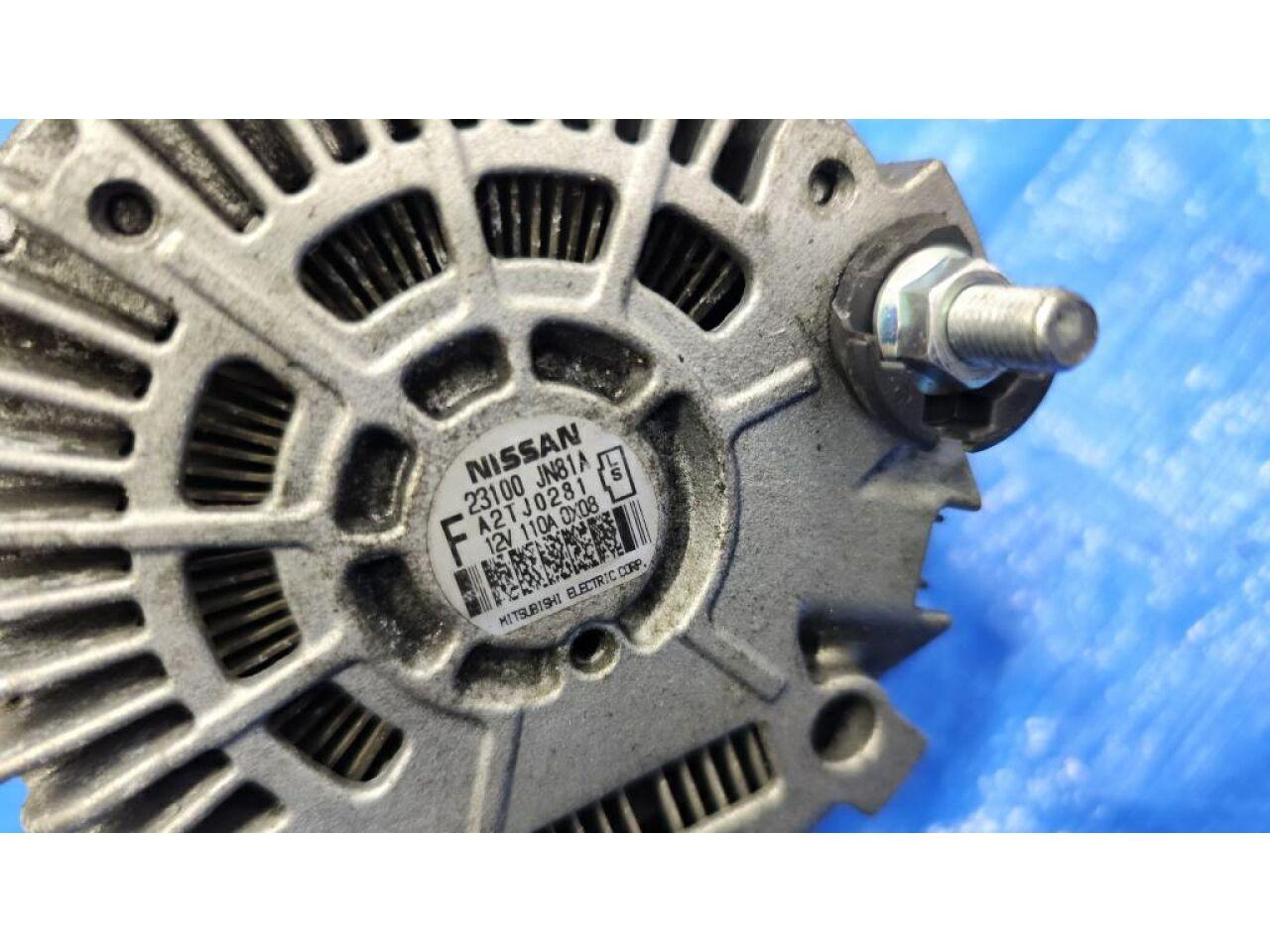 Генератор NISSAN DUALIS KNJ10 MR20DE 23100JN81A 3 ракурс