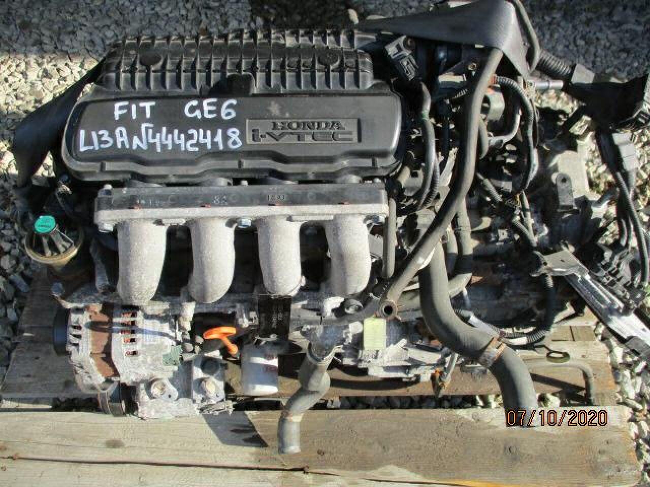 Двигатель  HONDA FIT GE6 L13A ,4442418 ,- 1 ракурс