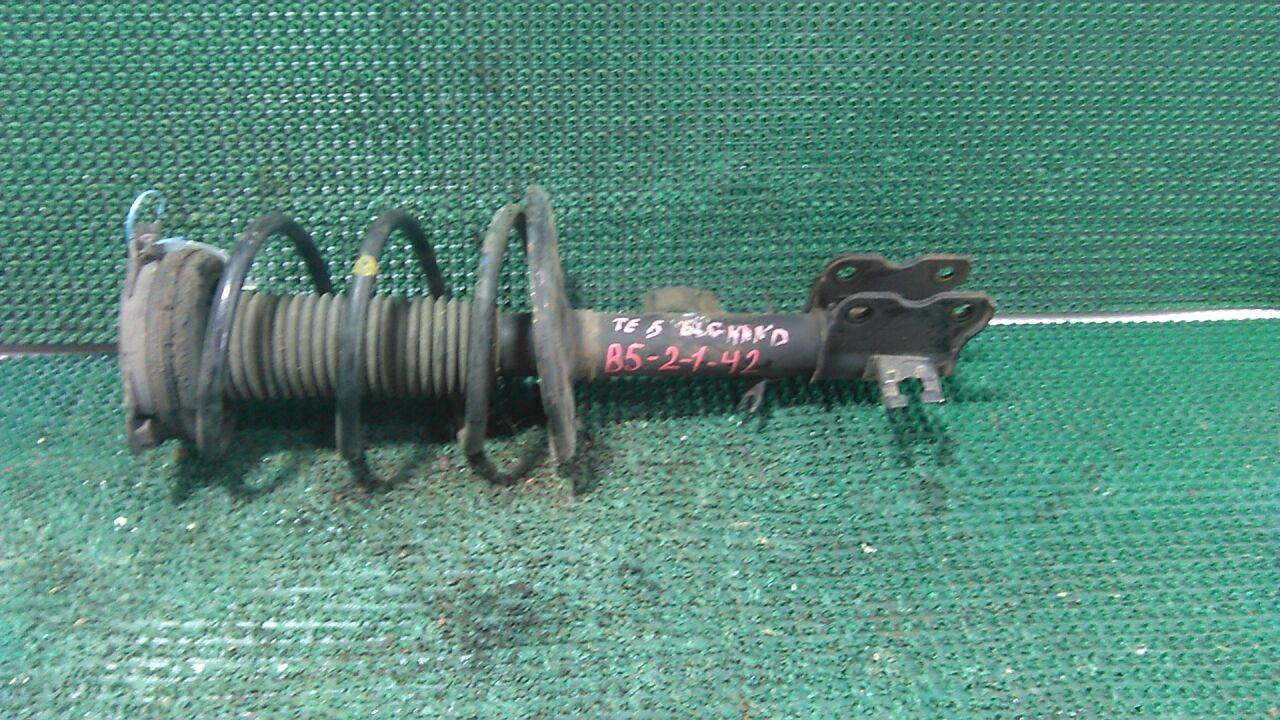 Стойка левая передняя NISSAN ELGRAND TE52 QR25DE 1 ракурс