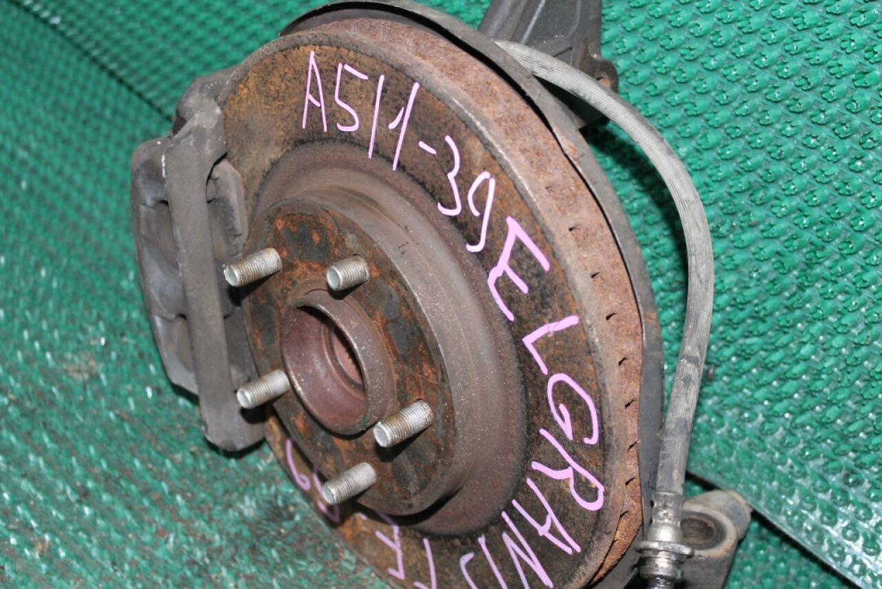 Ступица левая передняя NISSAN ELGRAND TE52 QR25DE 1 ракурс