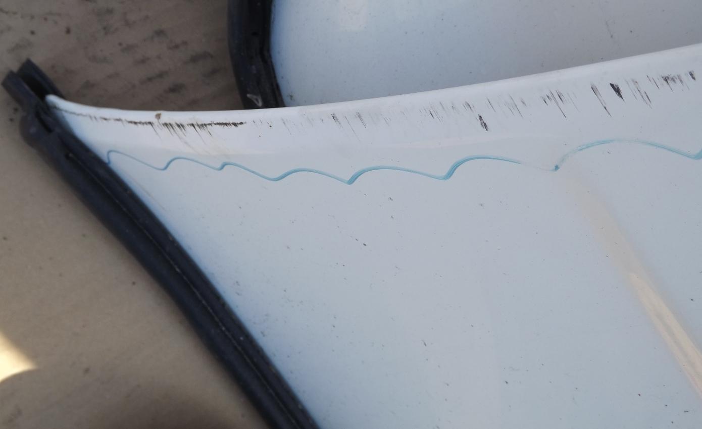 Капот MITSUBISHI GALANT E35A MB637182 5 ракурс