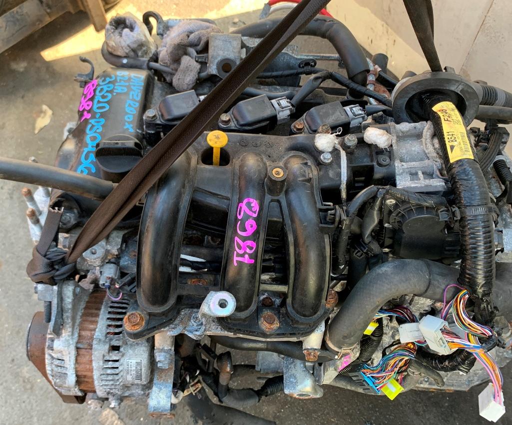 Двигатель NISSAN DAYZ ROOX B21A 3B20 10102-6A04B 1 ракурс