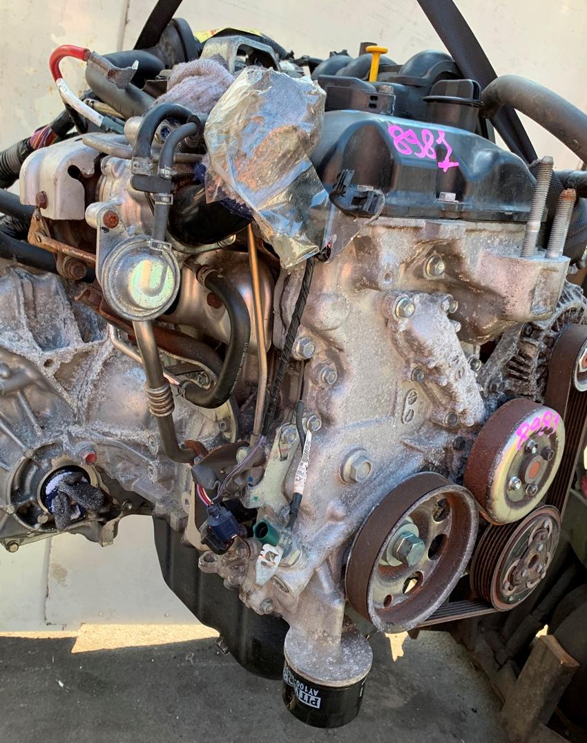 Двигатель NISSAN DAYZ ROOX B21A 3B20 10102-6A04B 5 ракурс