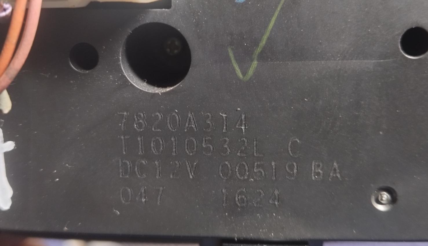 Климат-контроль MITSUBISHI I-MIEV HA3W 7820A314 3 ракурс