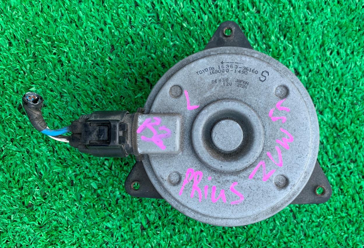Вентилятор радиатора левый TOYOTA PRIUS ZVW55 16363-36160 2 ракурс