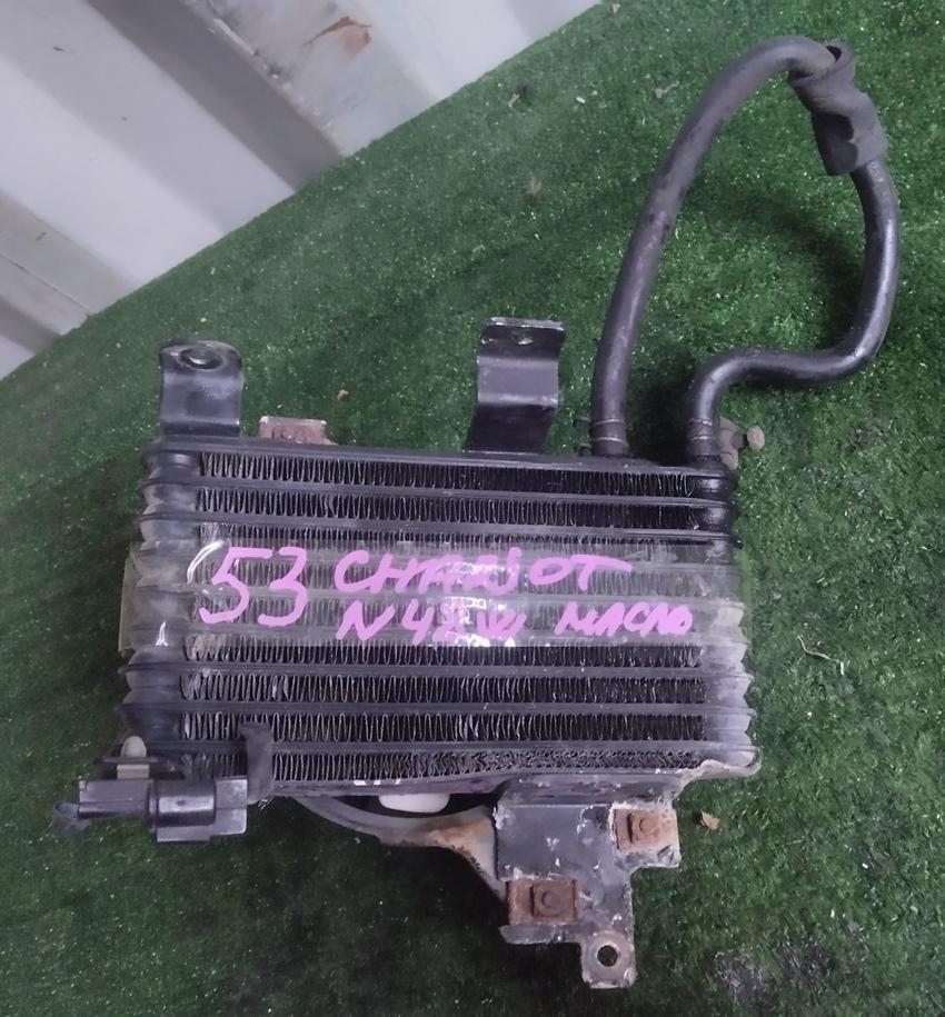 Радиатор масляный MITSUBISHI CHARIOT N48W 4D68T MD759359 1 ракурс Радиатор масляный MITSUBISHI CHARIOT N48W 4D68T MD759359 1 ракурс