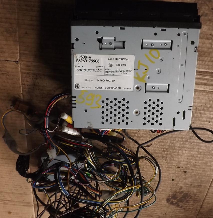 Магнитофон NISSAN DUALIS KJ10 HP308-A 3 ракурс