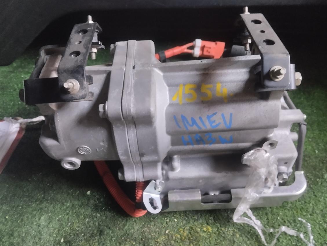 Компрессор кондиционера MITSUBISHI I-MIEV HA3W Y4F1 7813B191 4 ракурс