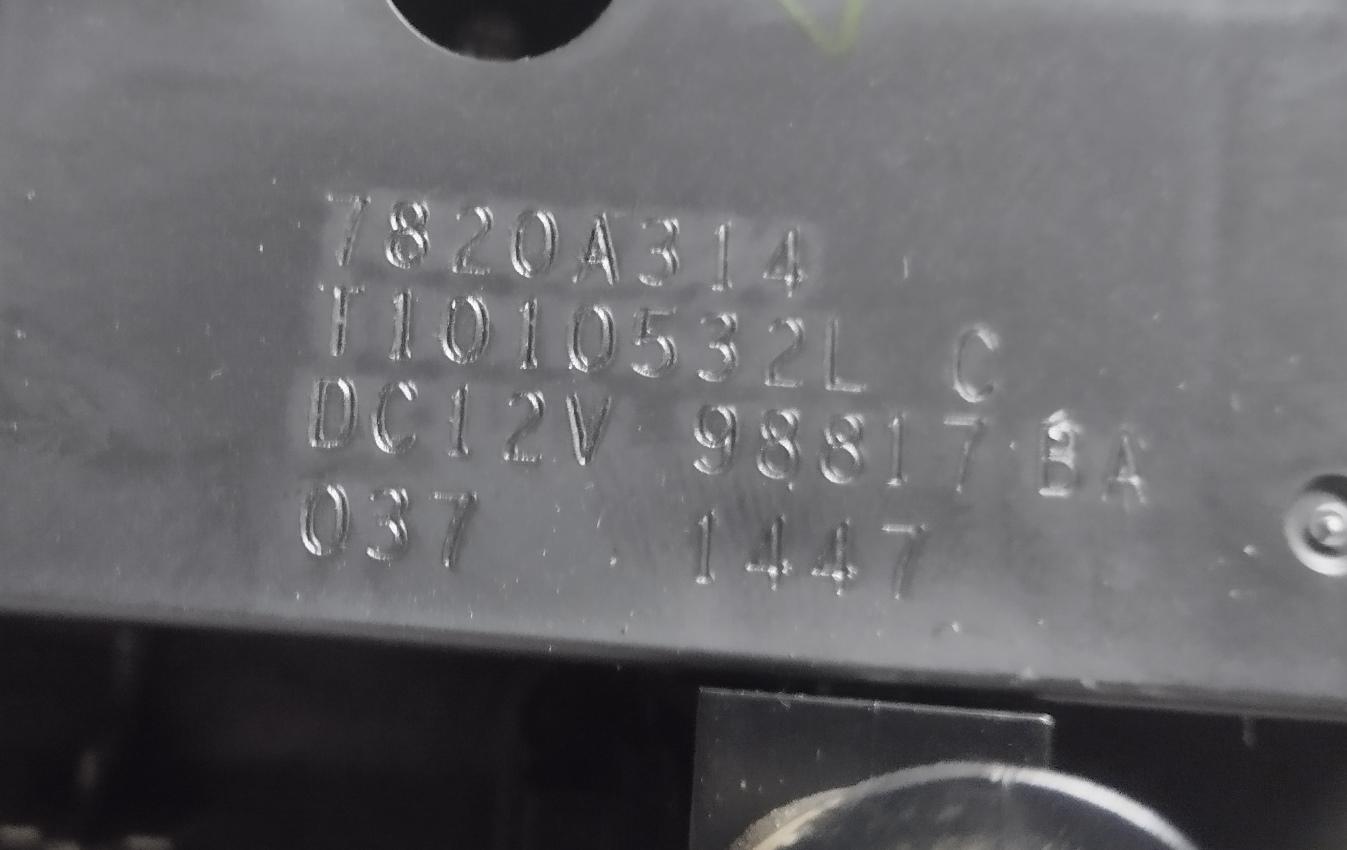 Климат-контроль MITSUBISHI I-MIEV HA3W 7820A314 3 ракурс