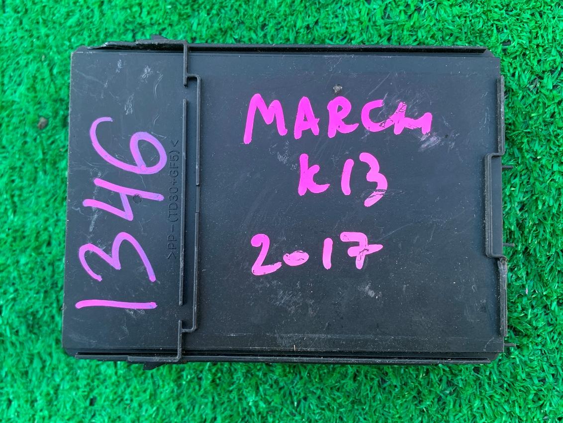Блок предохранителей для NISSAN MARCH K13 HR12DE 1 ракурс Блок предохранителей для NISSAN MARCH K13 HR12DE 1 ракурс