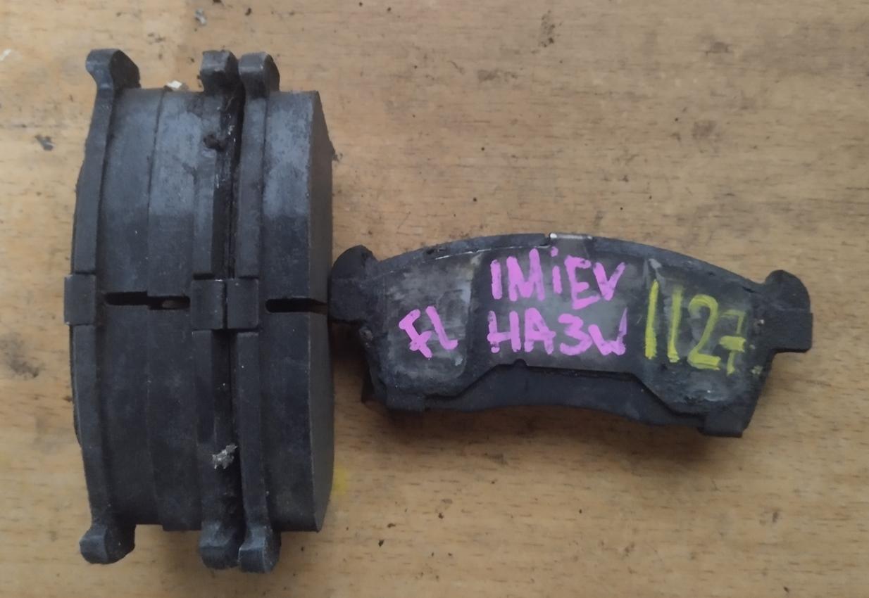 Колодки тормозные передние MITSUBISHI I-MIEV HA3W 1 ракурс