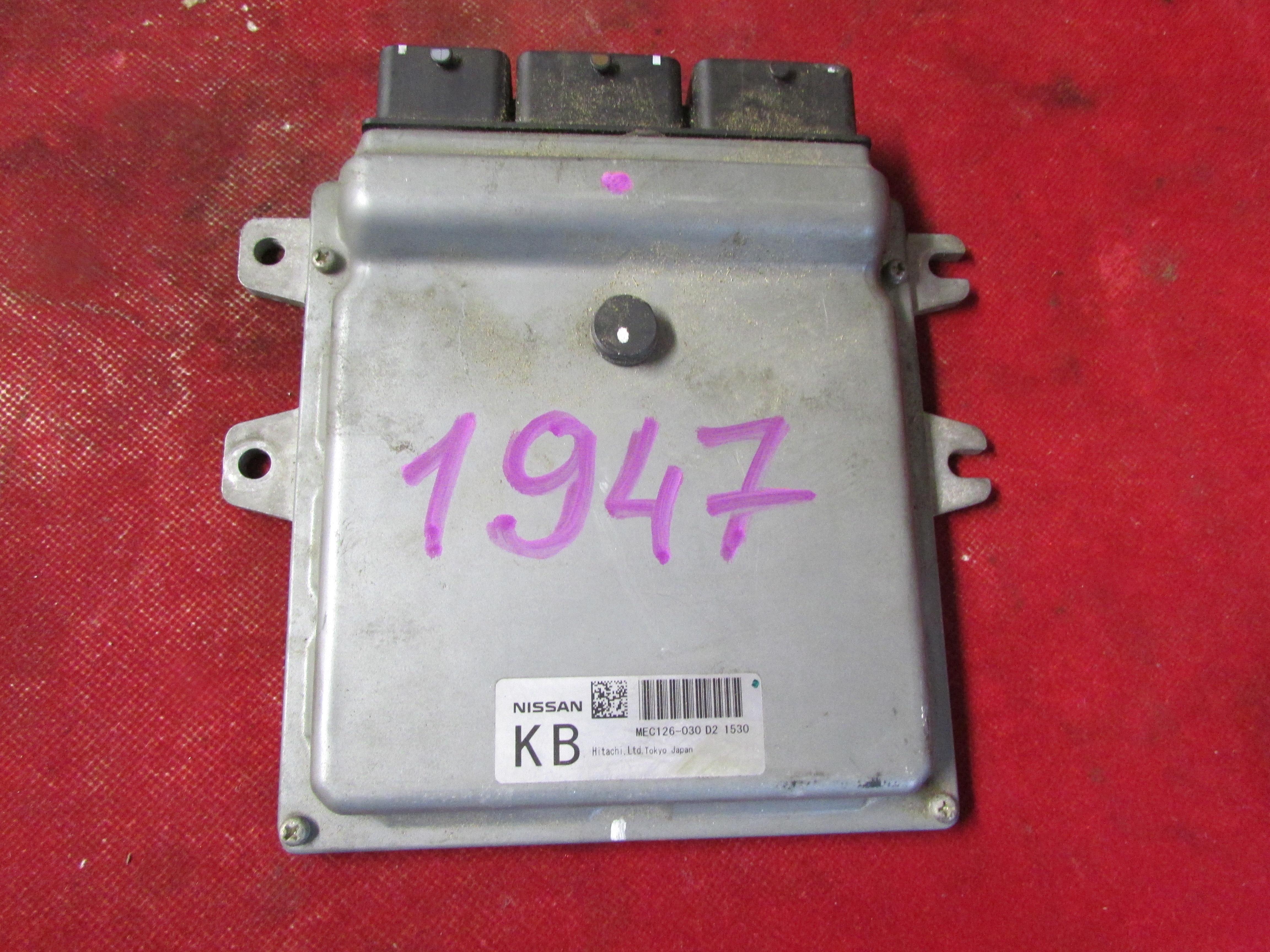 Блок efi NISSAN ELGRAND PNE52 VQ35DE MEC126-030 1 ракурс