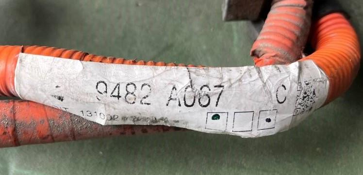 Зарядное гнездо MITSUBISHI I-MIEV HA3W Y4F1 9482A067 3 ракурс