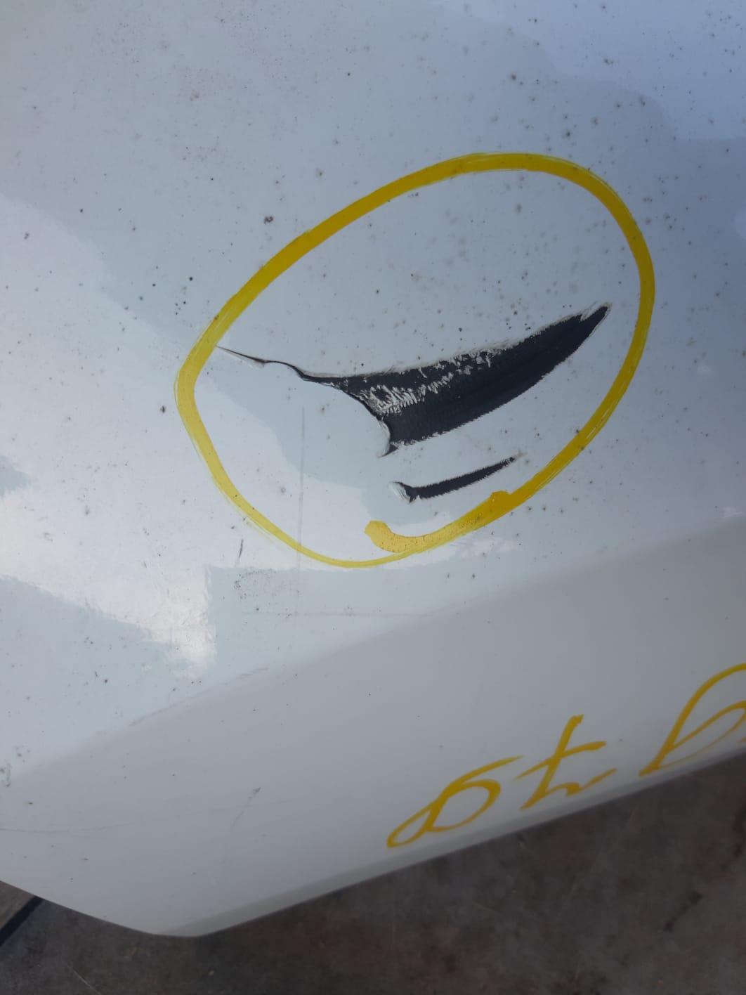 Бампер задний MITSUBISHI I-MIEV HA3W 6410A213 3 ракурс Бампер задний MITSUBISHI I-MIEV HA3W 6410A213 3 ракурс