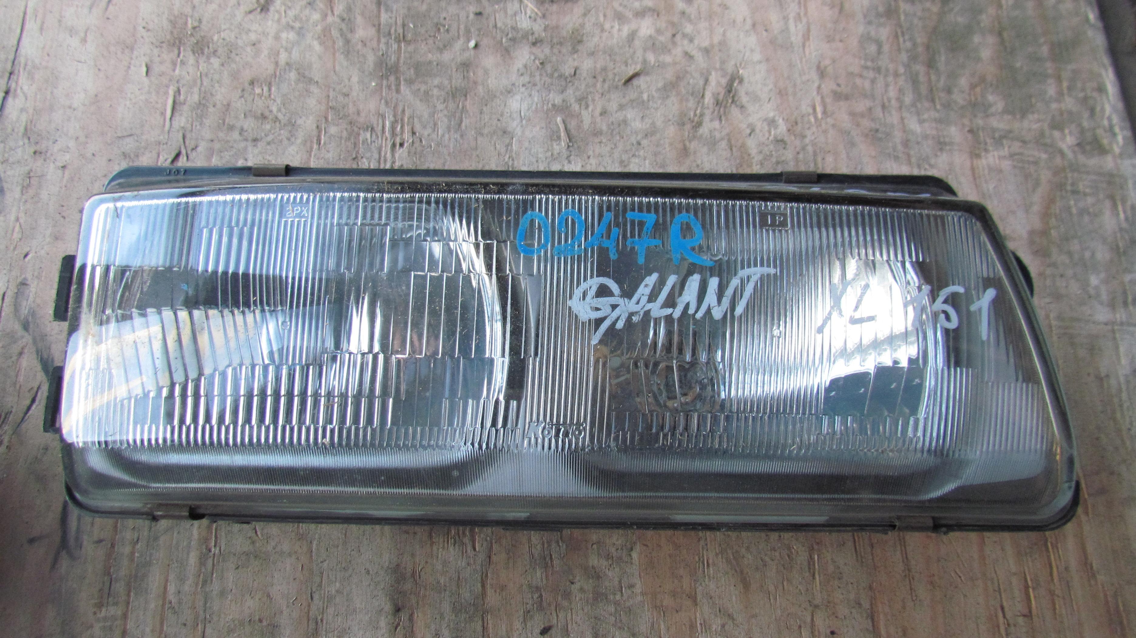 Фара правая передняя MITSUBISHI GALANT E34A * 1 ракурс