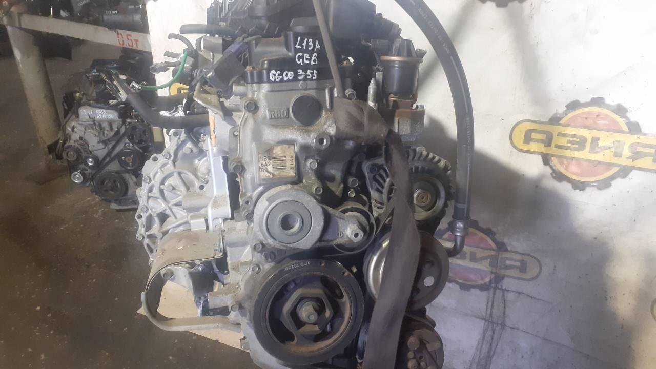 Двигатель  HONDA FIT GE6 L13A ,4051900 1 ракурс