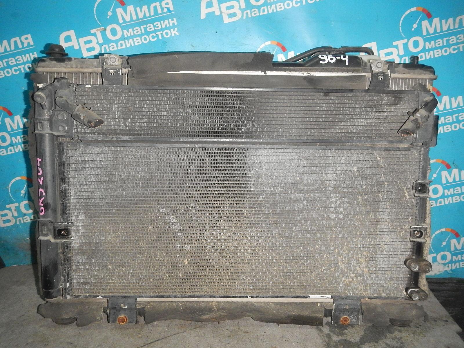 Радиатор основной  TOYOTA CROWN GWS204 2GR-FSE 1 ракурс