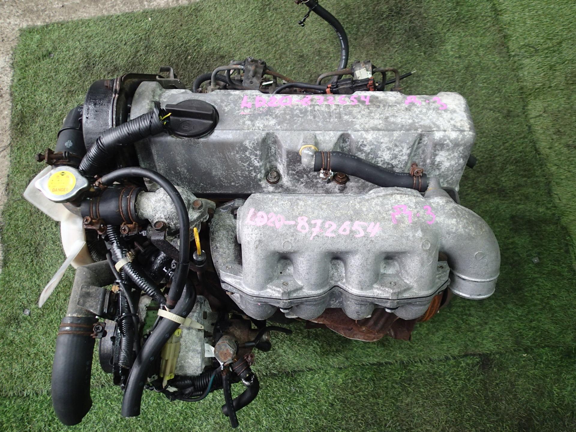 Двигатель NISSAN VANETTE C22 LD20II 872654, NO TURBO 2 ракурс