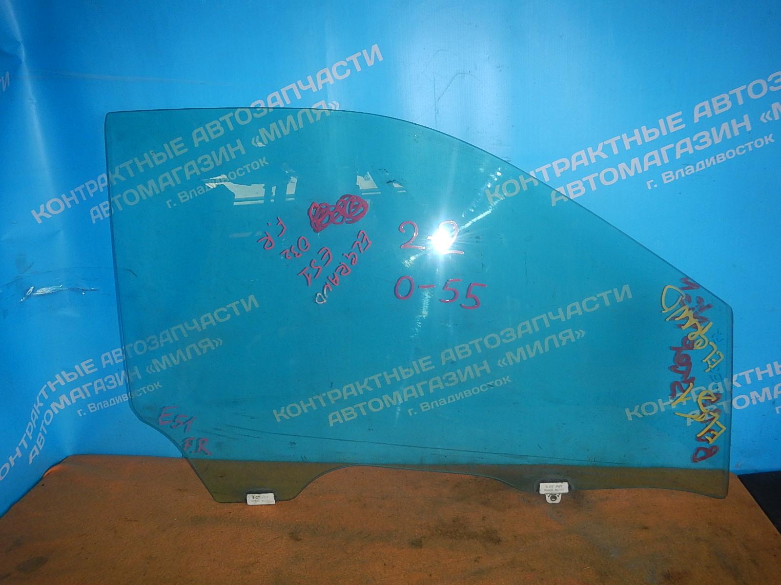 Стекло двери правое переднее NISSAN ELGRAND E51 <> 1 ракурс