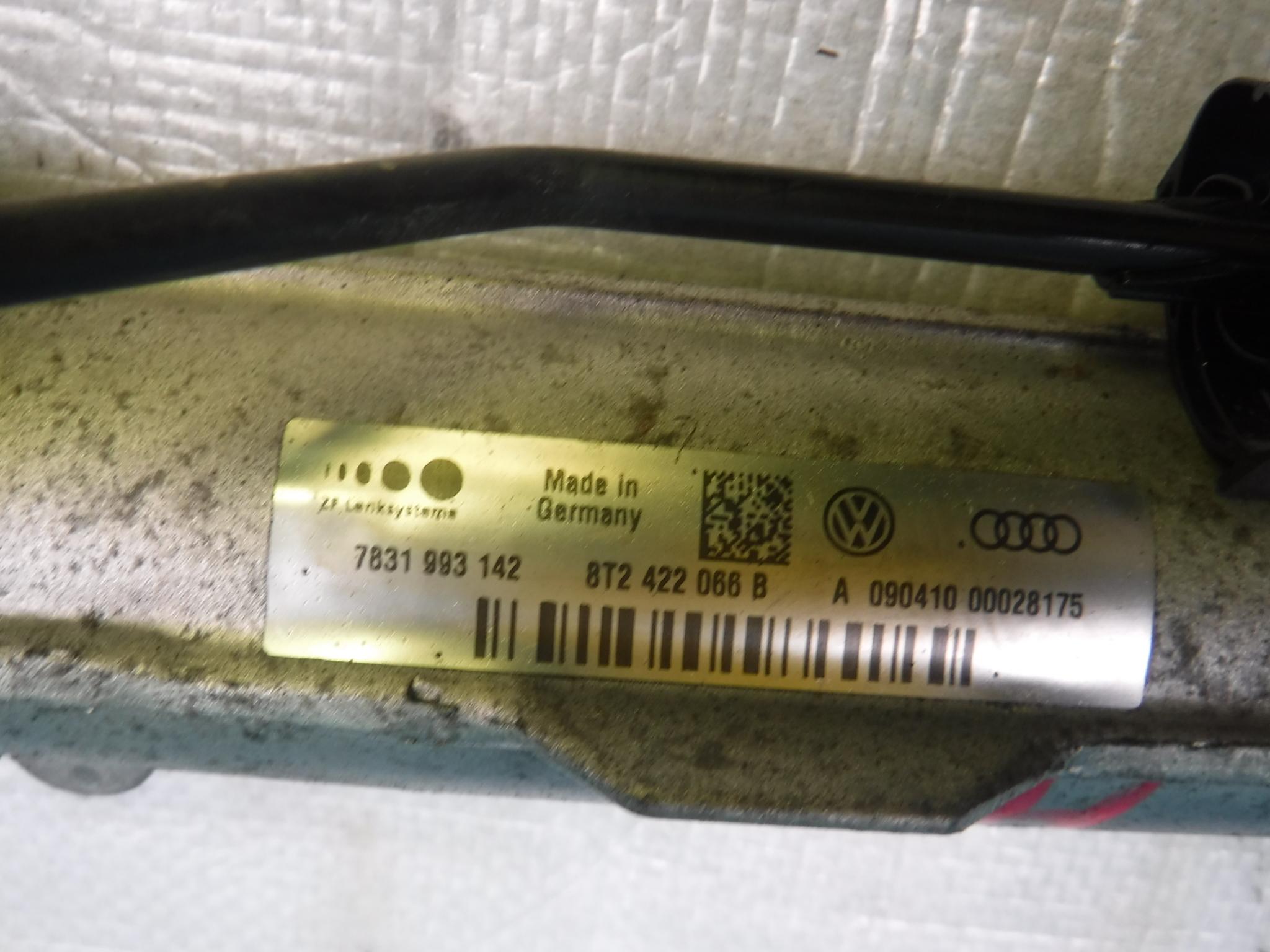Рулевая рейка AUDI A4 8K5 <> 8T2422066B 2 ракурс