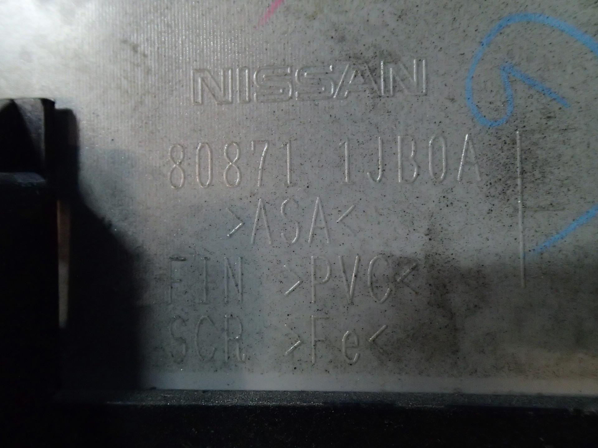 Накладка на дверь левая передняя NISSAN ELGRAND TE52, PE52, PNE52, TNE52 80871-1JB0A 3 ракурс