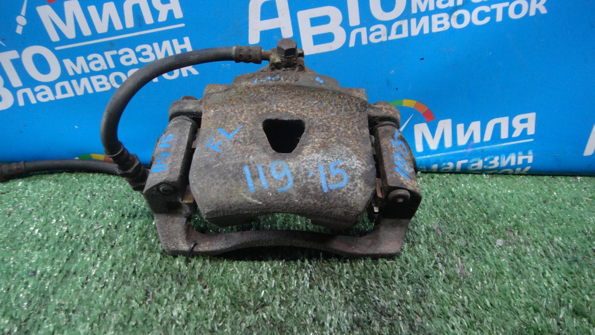 Суппорт левый передний  MITSUBISHI CANTER FD501B 4M40 ,4 WD 1 ракурс
