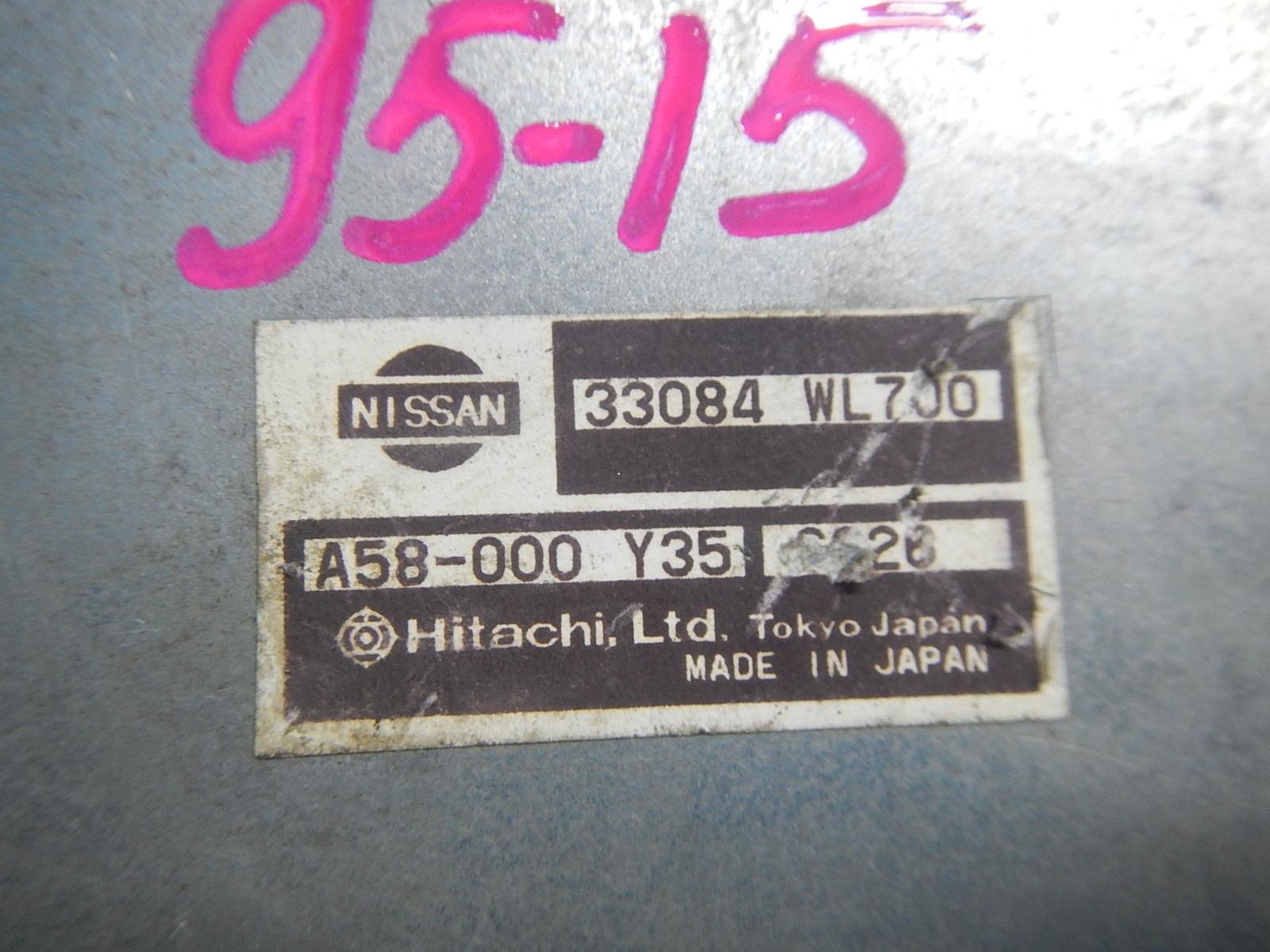 Блок управления акпп NISSAN ELGRAND MNE51 VQ25DE 33084WL700 2 ракурс