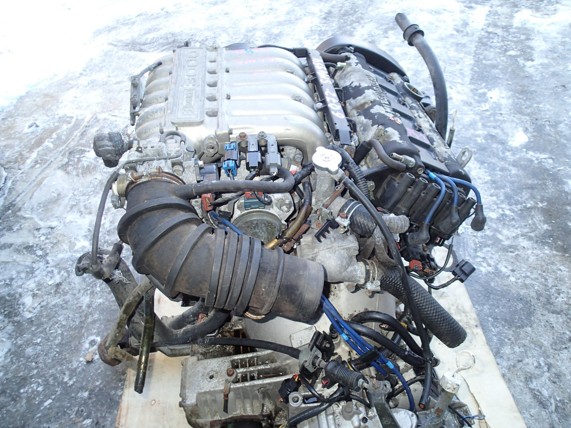 Двигатель MITSUBISHI GTO Z15A, Z16A 6G72 SM4954 4 ракурс