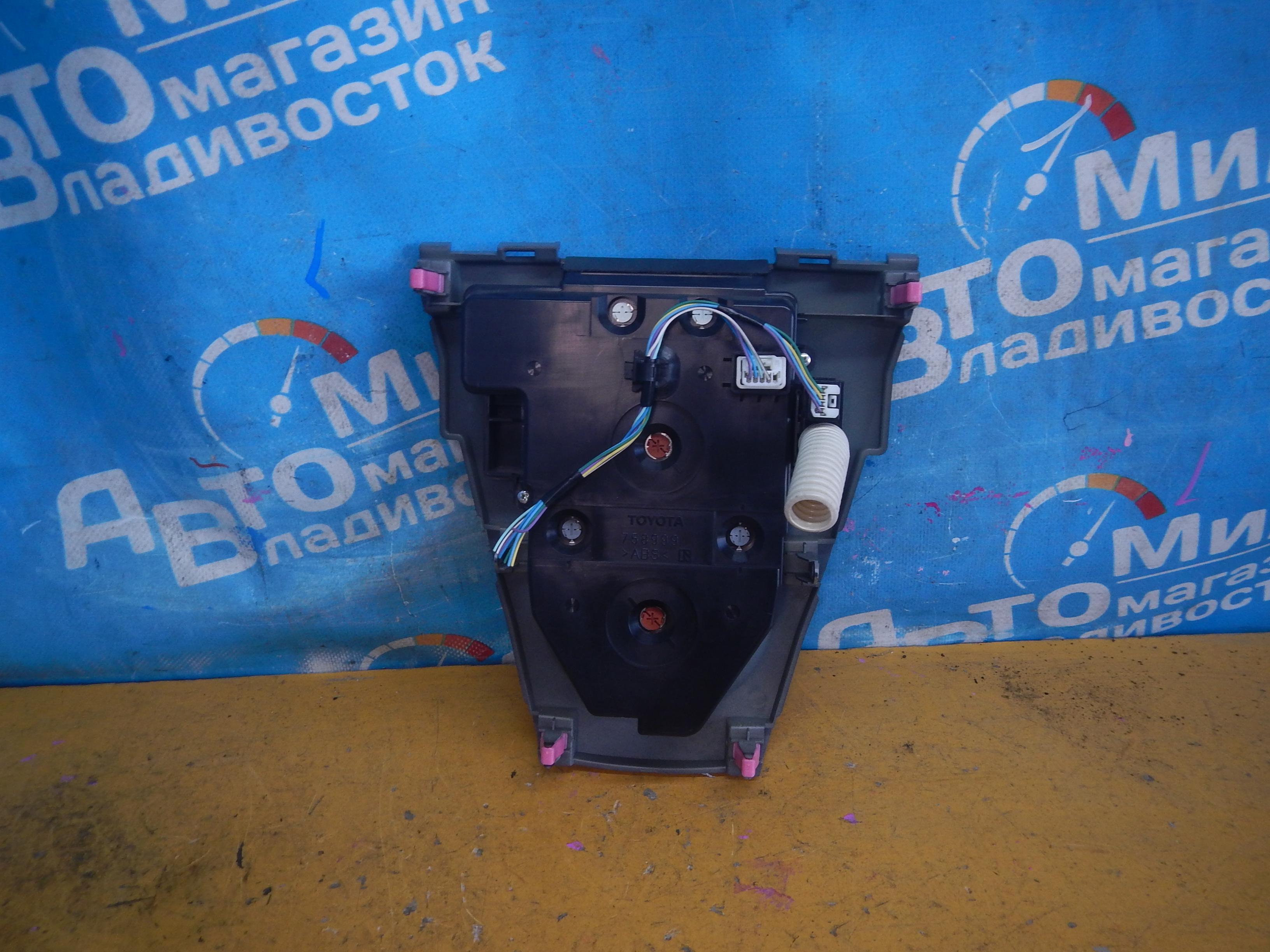 Блок управления климат-контролем TOYOTA BELTA SCP92 <> 758999 2 ракурс