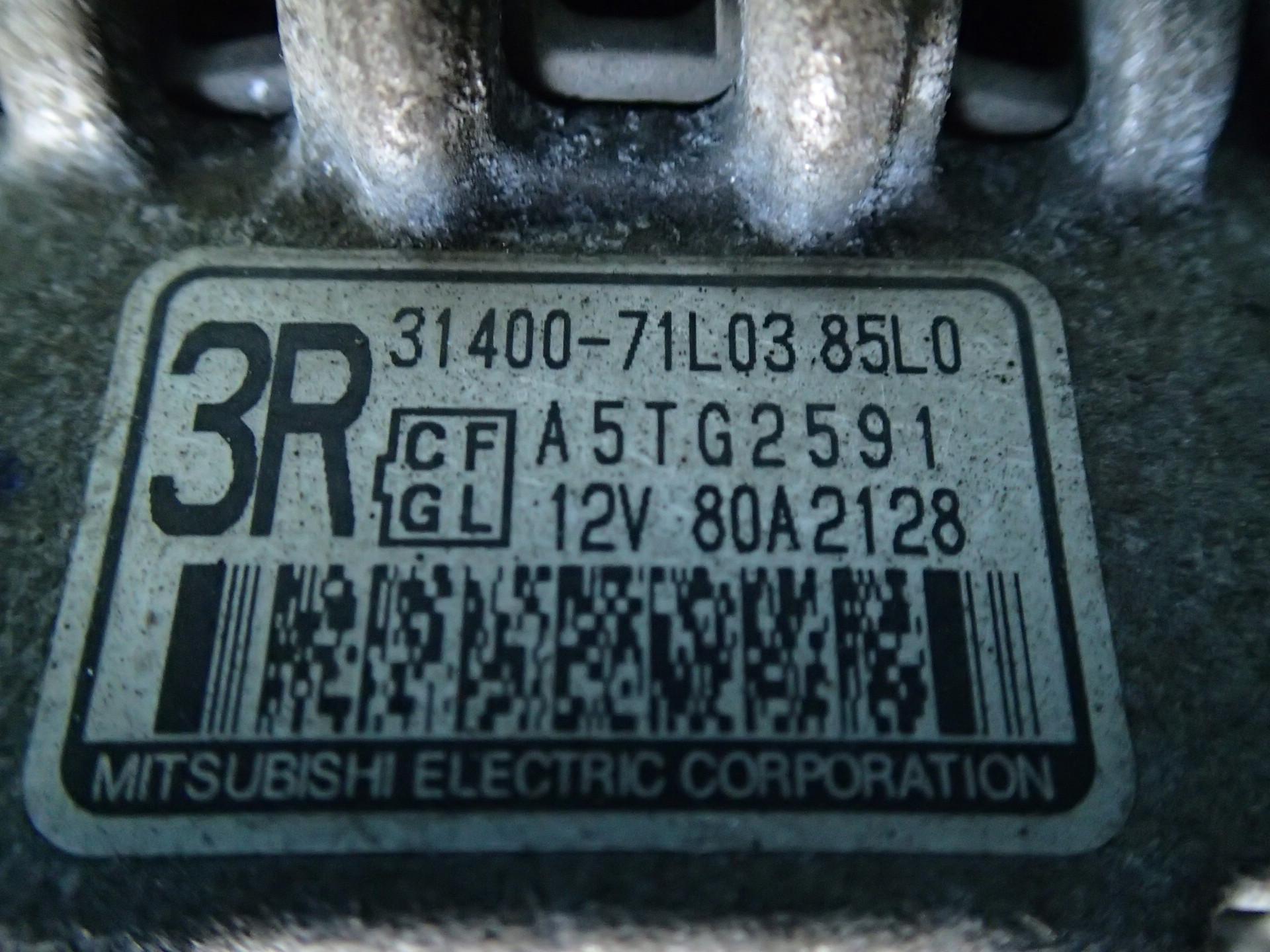 Генератор SUZUKI SOLIO MA15S K12B 31400-71L03 4 ракурс