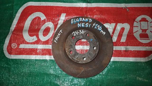 Тормозной диск передний NISSAN ELGRAND NE51 - - 1 ракурс