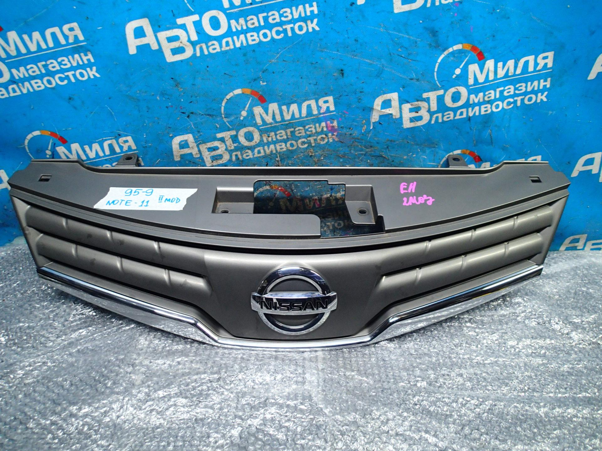 Решетка радиатора  NISSAN NOTE E11 <> ,II MODEL 1 ракурс
