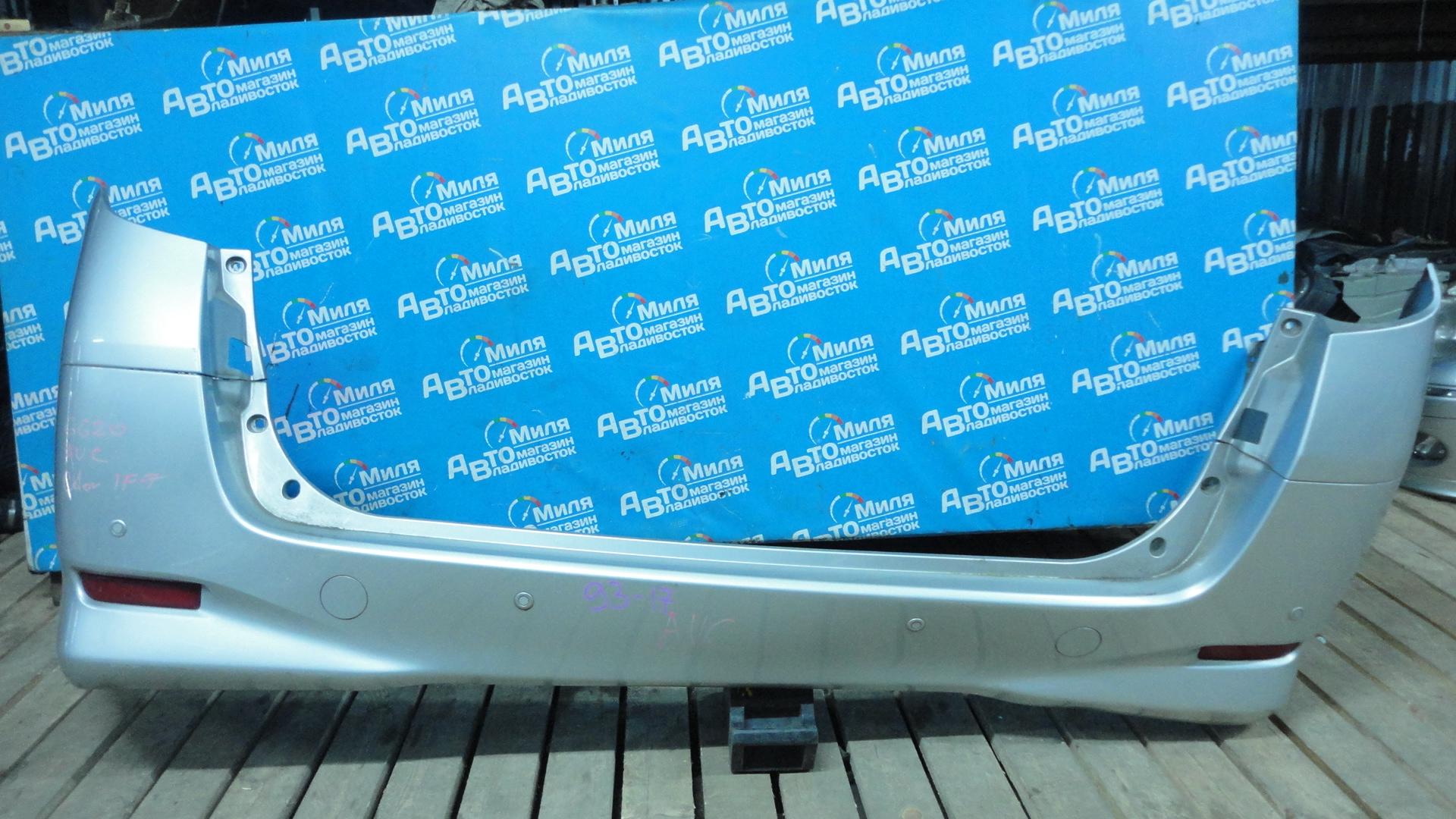 Бампер задний  TOYOTA VELLFIRE ATH20W, ANH20W, ANH25W, GGH20W, GGH25W ,COLOR 1F7 1 ракурс