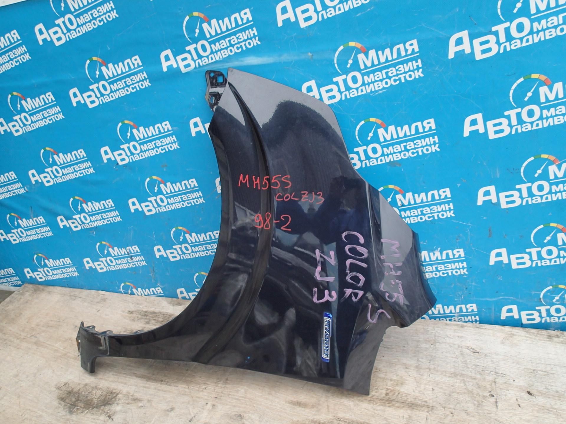 Крыло левое переднее SUZUKI WAGON R MH55S, MH95S, MH85S, MH35S COLOR ZJ3, STINGRAY 2 ракурс