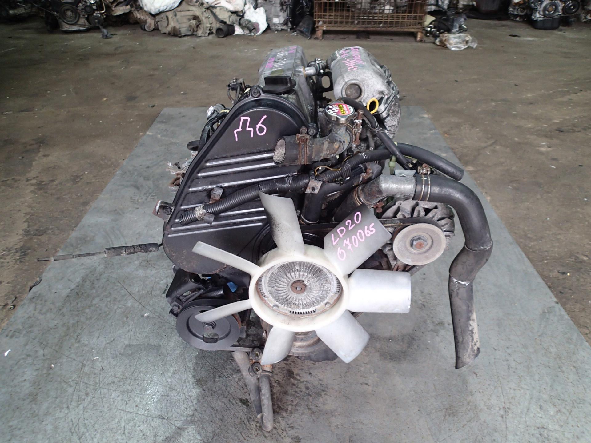 Двигатель NISSAN VANETTE C22 LD20II 670065, NO TURBO 1 ракурс