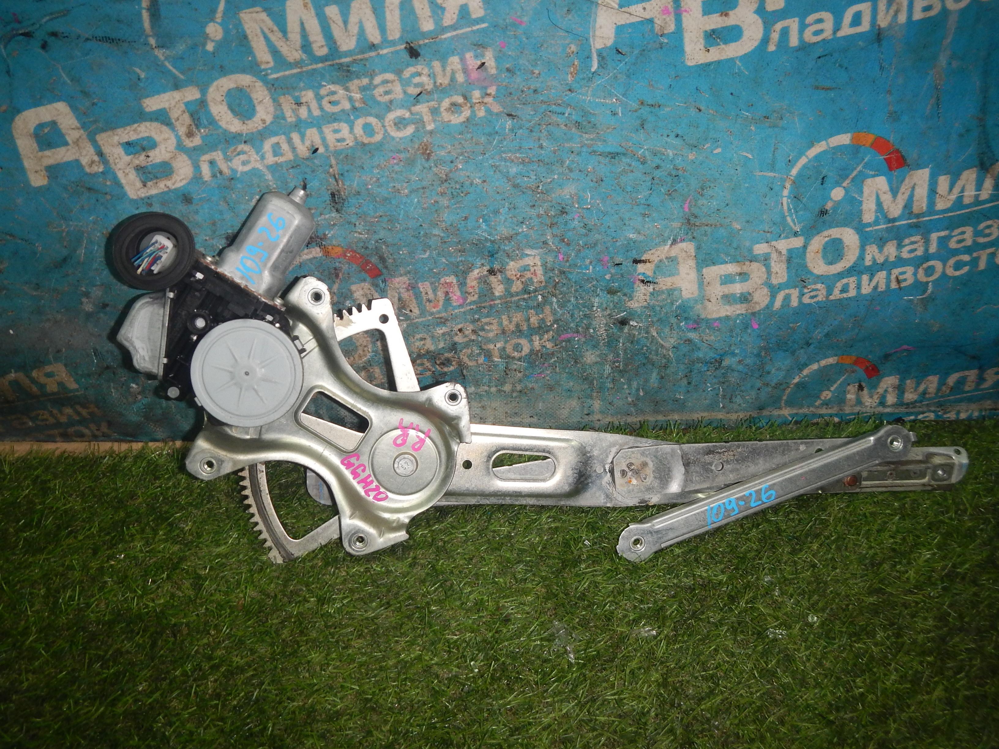 Стеклоподъемник правый задний TOYOTA ALPHARD, VELLFIRE ANH20W, ATH20W, ANH25W, GGH20W, GGH25W 1 ракурс