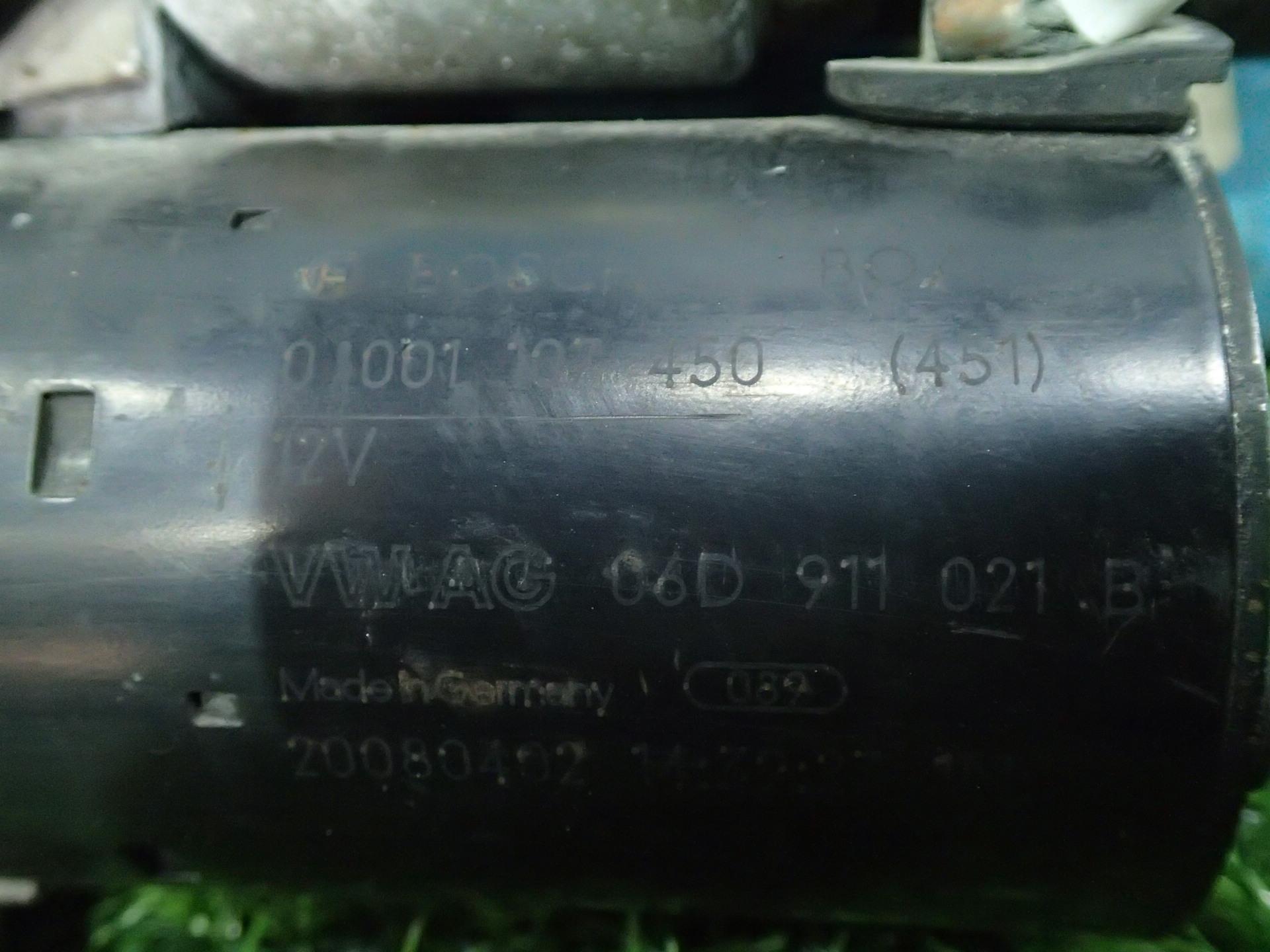 Стартер AUDI A4 8K5 CABB 0001107450   06D911021B 3 ракурс