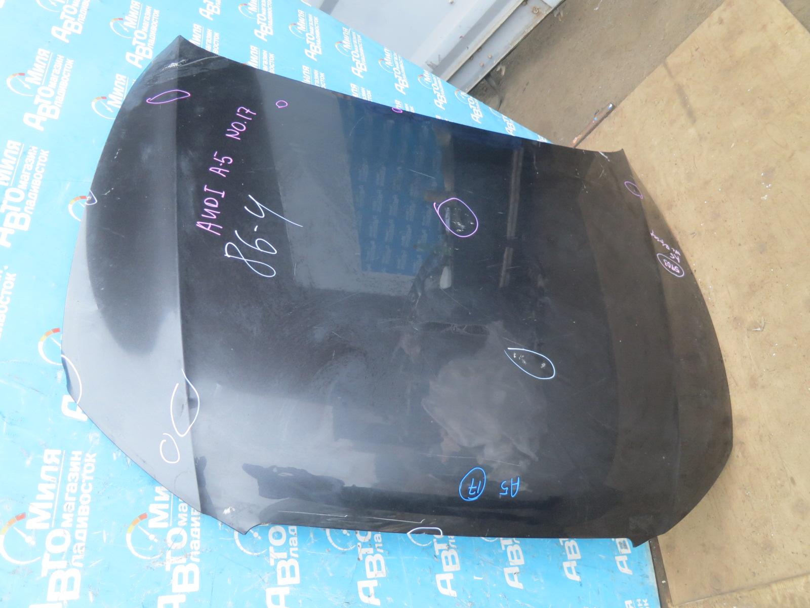 Капот AUDI A5 8T, 8F7, 8T3 8T. 8F7. 8T3 5 ракурс
