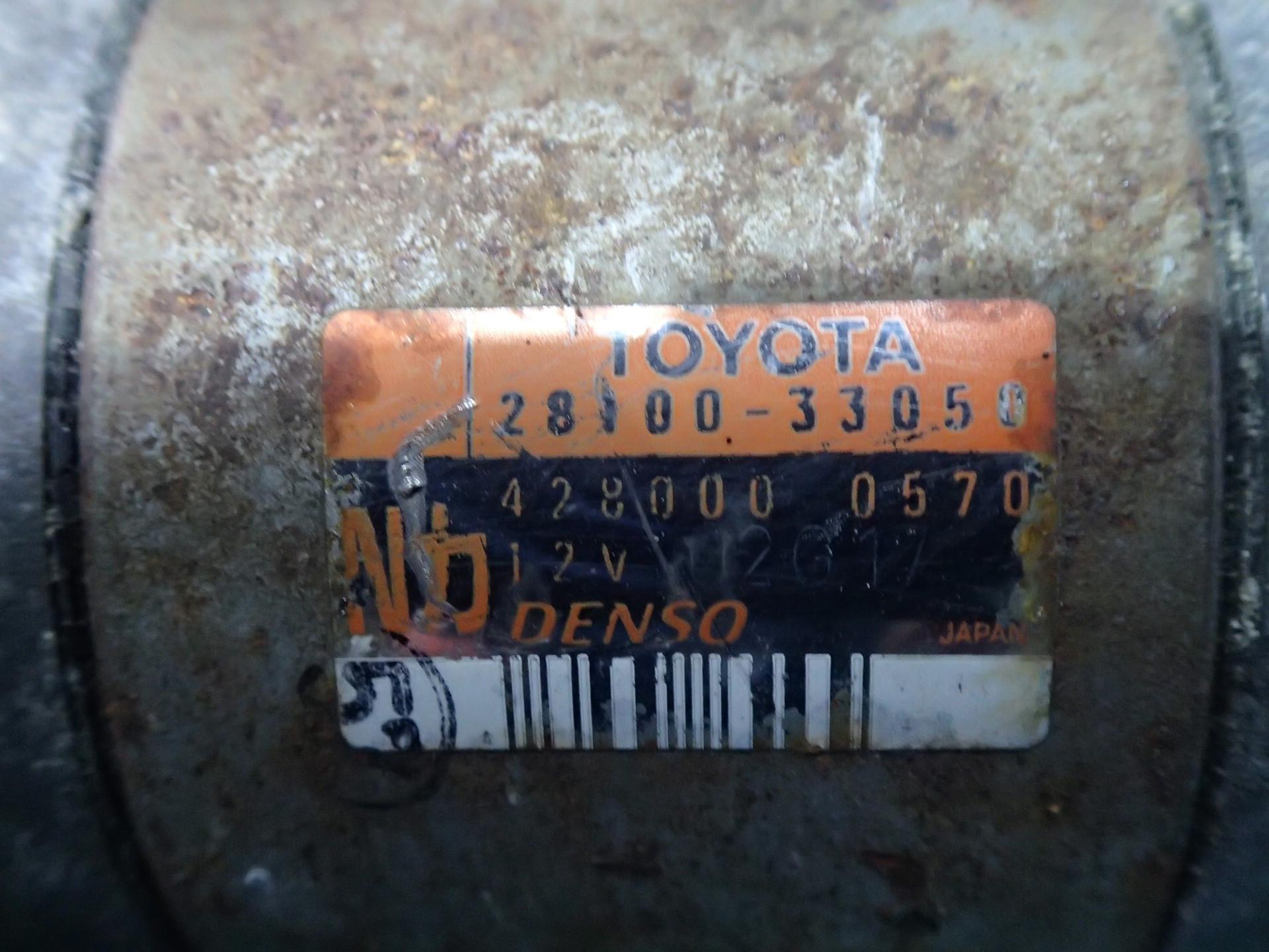Стартер  TOYOTA PROBOX NLP51 1ND ,28100-33050 ,28100-33050 1 ракурс