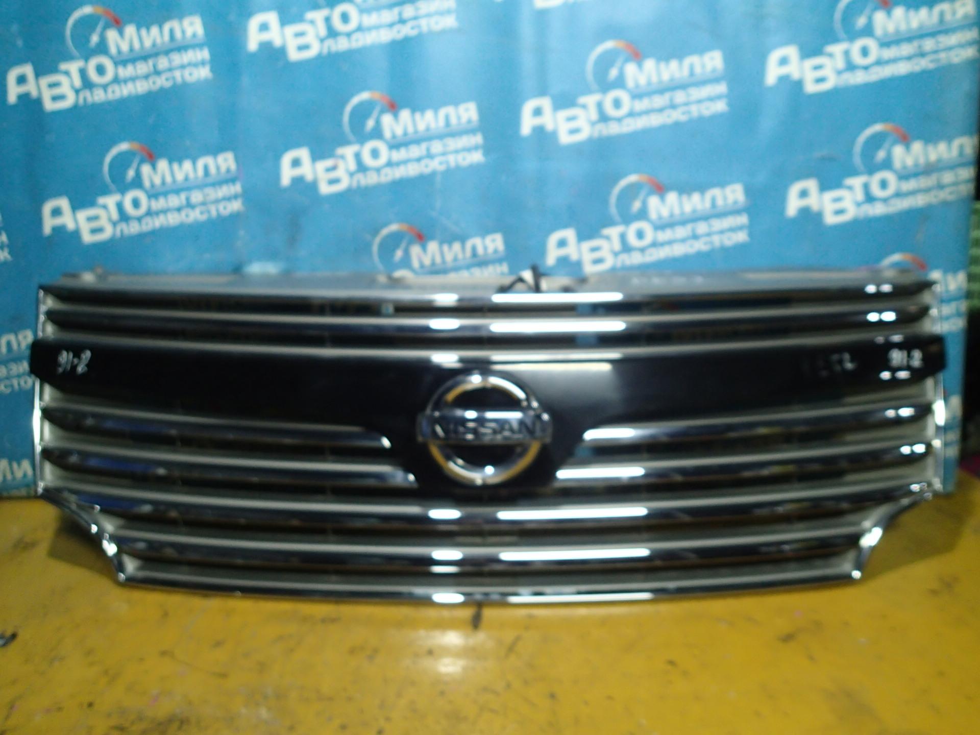 Решетка радиатора NISSAN ELGRAND TE52, PE52, PNE52, TNE52 1 ракурс