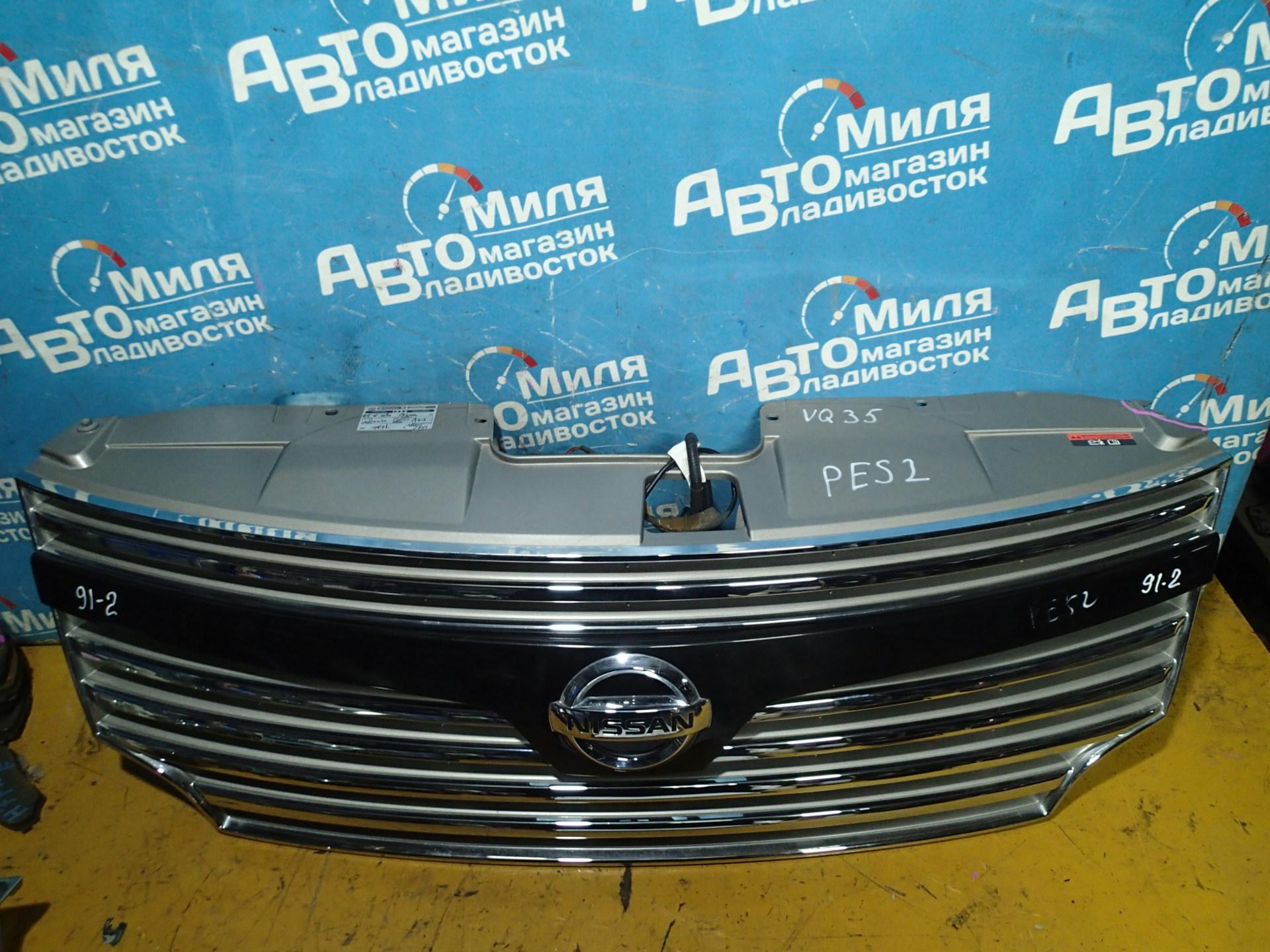 Решетка радиатора NISSAN ELGRAND TE52, PE52, PNE52, TNE52 2 ракурс