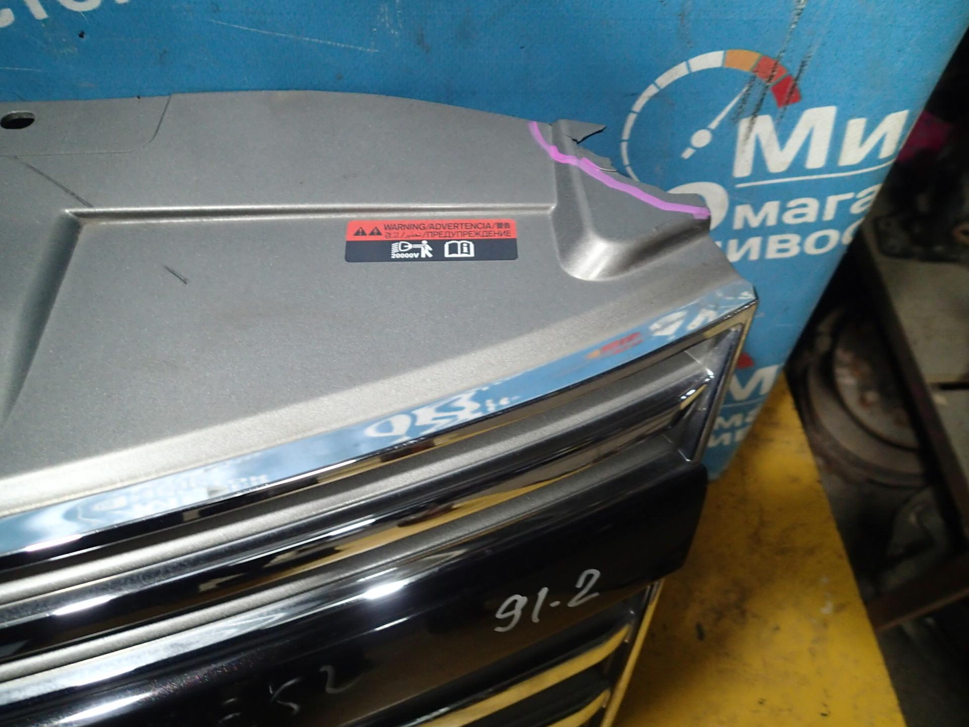 Решетка радиатора NISSAN ELGRAND TE52, PE52, PNE52, TNE52 3 ракурс