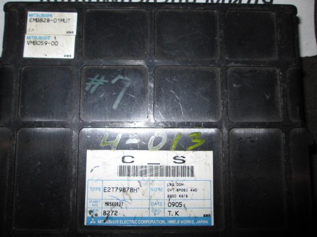 Блок efi MITSUBISHI DINGO CQ2A 4G15 BA0399 MR560627 1 ракурс