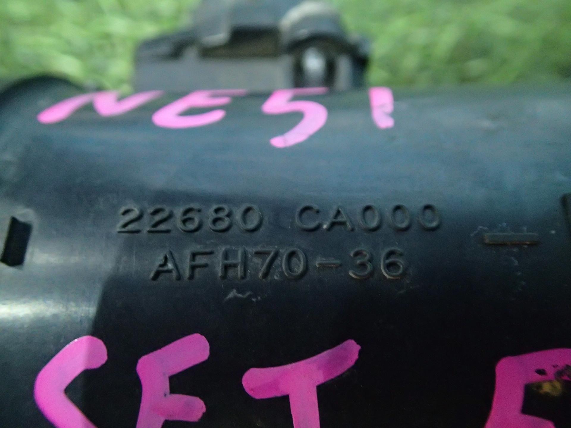 Датчик расхода воздуха NISSAN ELGRAND E51 <> 22680-CA000 4 ракурс