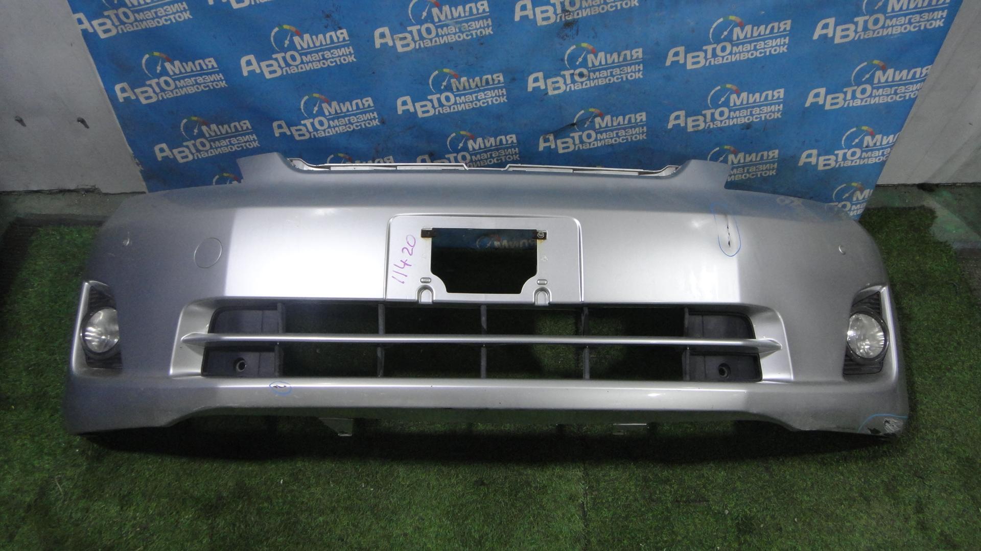 Бампер передний  TOYOTA VELLFIRE ANH20W, ATH20W, ANH25W, GGH20W, GGH25W ,COLOR 1F7 1 ракурс