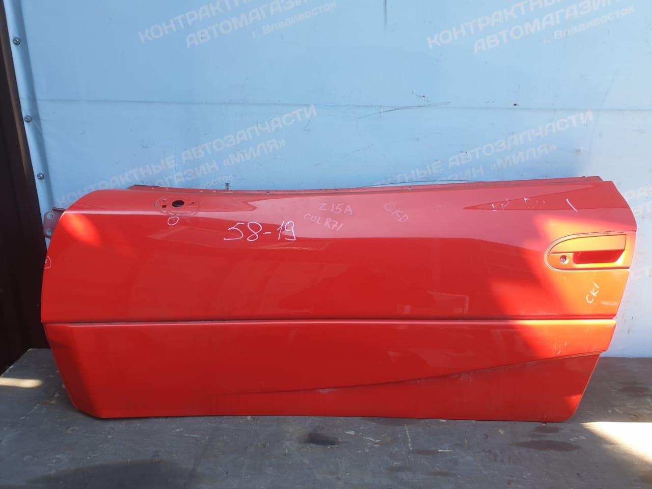 Дверь левая передняя MITSUBISHI GTO Z15A, Z16A 1 ракурс Дверь левая передняя MITSUBISHI GTO Z15A, Z16A 1 ракурс