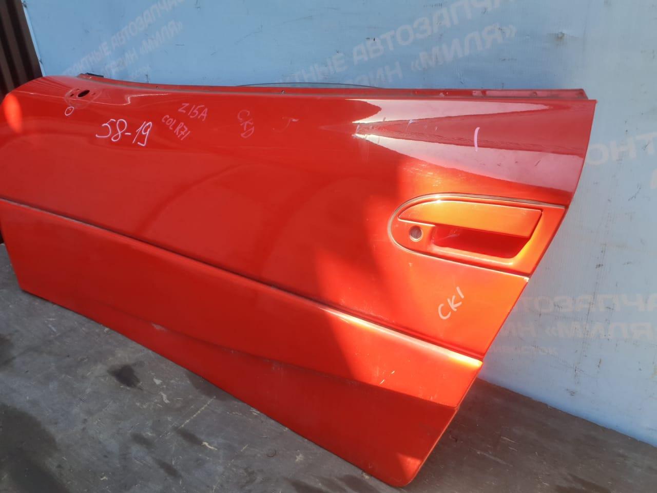 Дверь левая передняя MITSUBISHI GTO Z15A, Z16A 3 ракурс Дверь левая передняя MITSUBISHI GTO Z15A, Z16A 3 ракурс